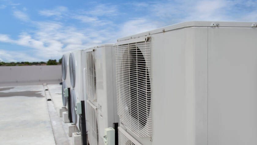 Commercial rooftop hvac unit