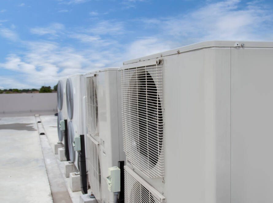 Commercial rooftop hvac unit