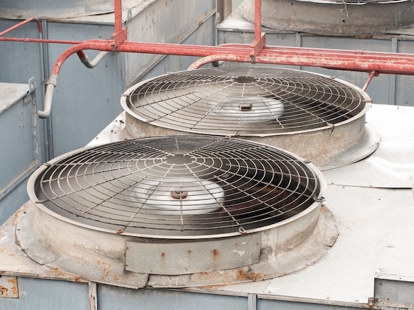 dirty hvac ventilation shows one way to reduce energy consumption in commercial buildings