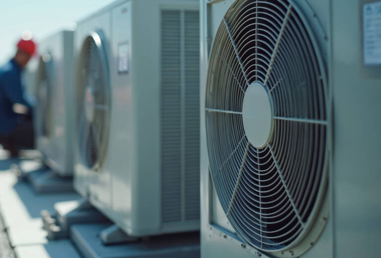 Rooftop commercial hvac units