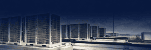 Commercial rooftop HVAC equipment monitored by an energy management system